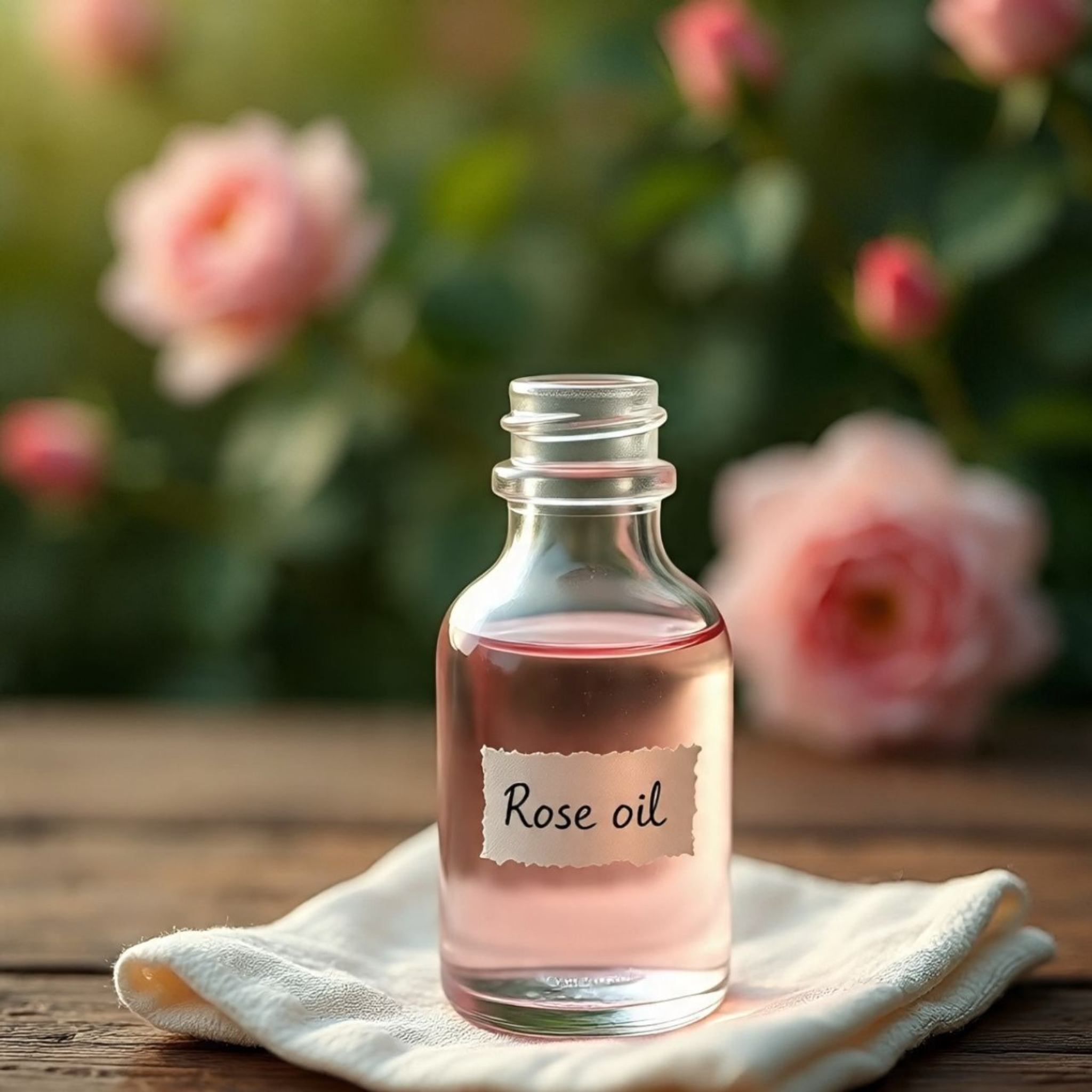 Rose Oil Hair Serum